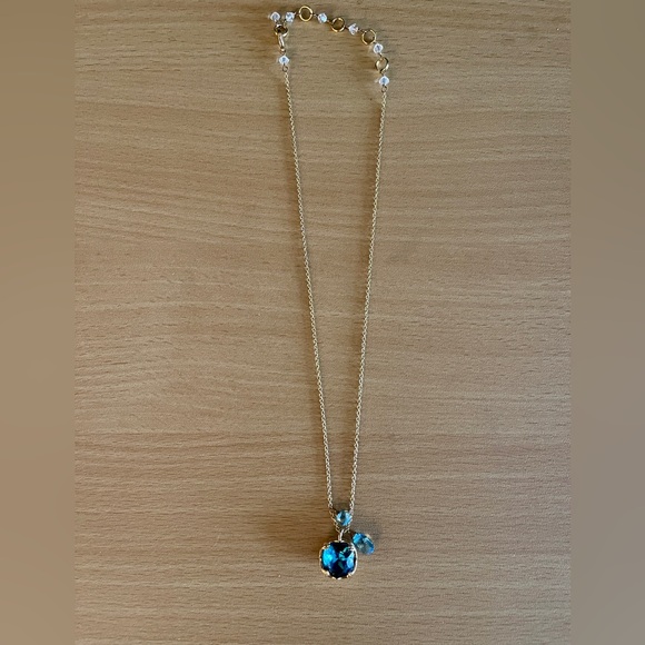 NWOT Aquamarine Necklace - Picture 2 of 7